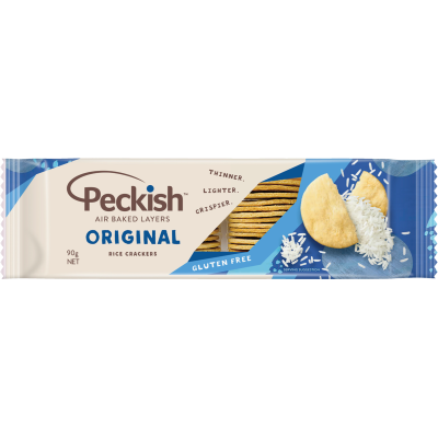 Peckish Original Rice Crackers 90g