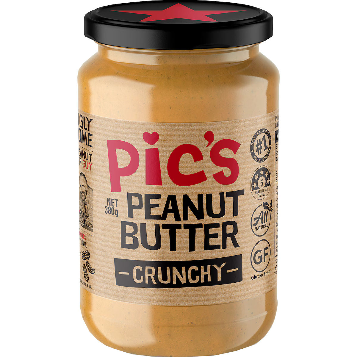 Pic's Crunchy Peanut Butter 380g