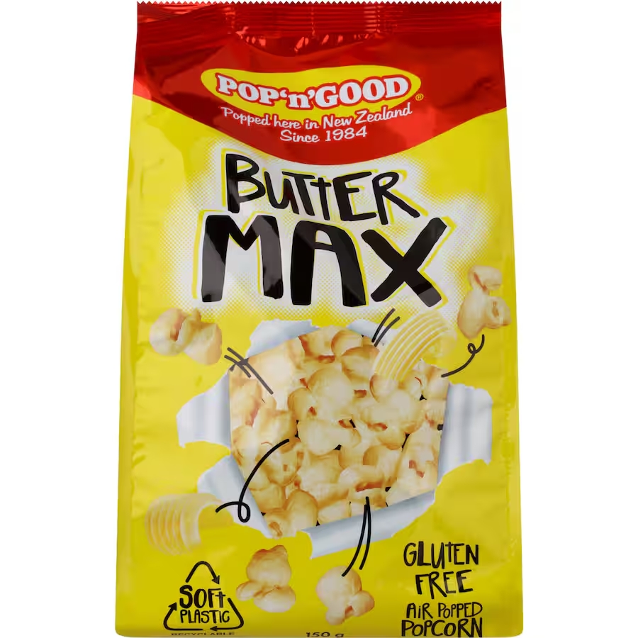 Pop'n'Good Butter Max Popcorn 150g