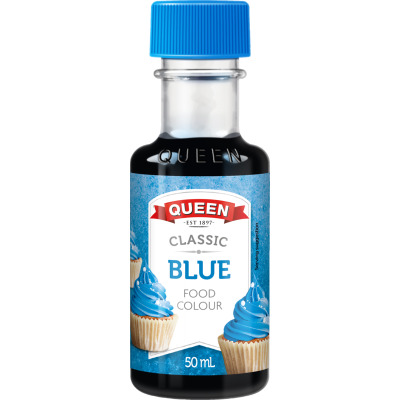 Queen Classic Blue Food Colour 50ml