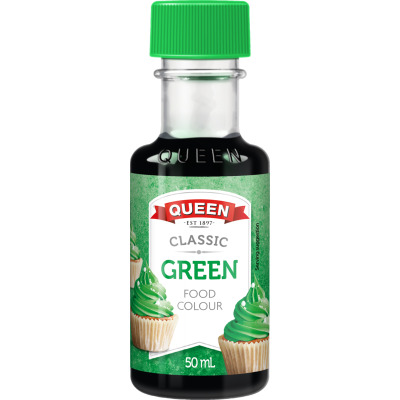Queen Classic Green Food Colour 50ml