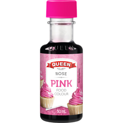 Queen Rose Pink Food Colour 50ml
