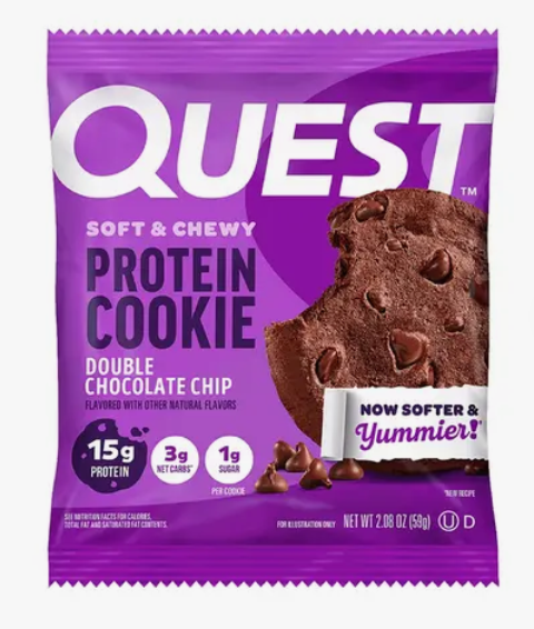 Quest Double Chocolate Chip Protein Cookie 59g