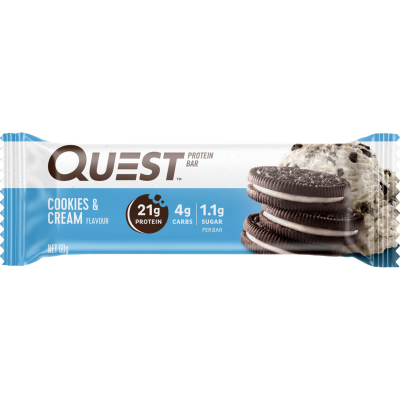 Quest Cookies & Cream Flavour Protein Bar 60g