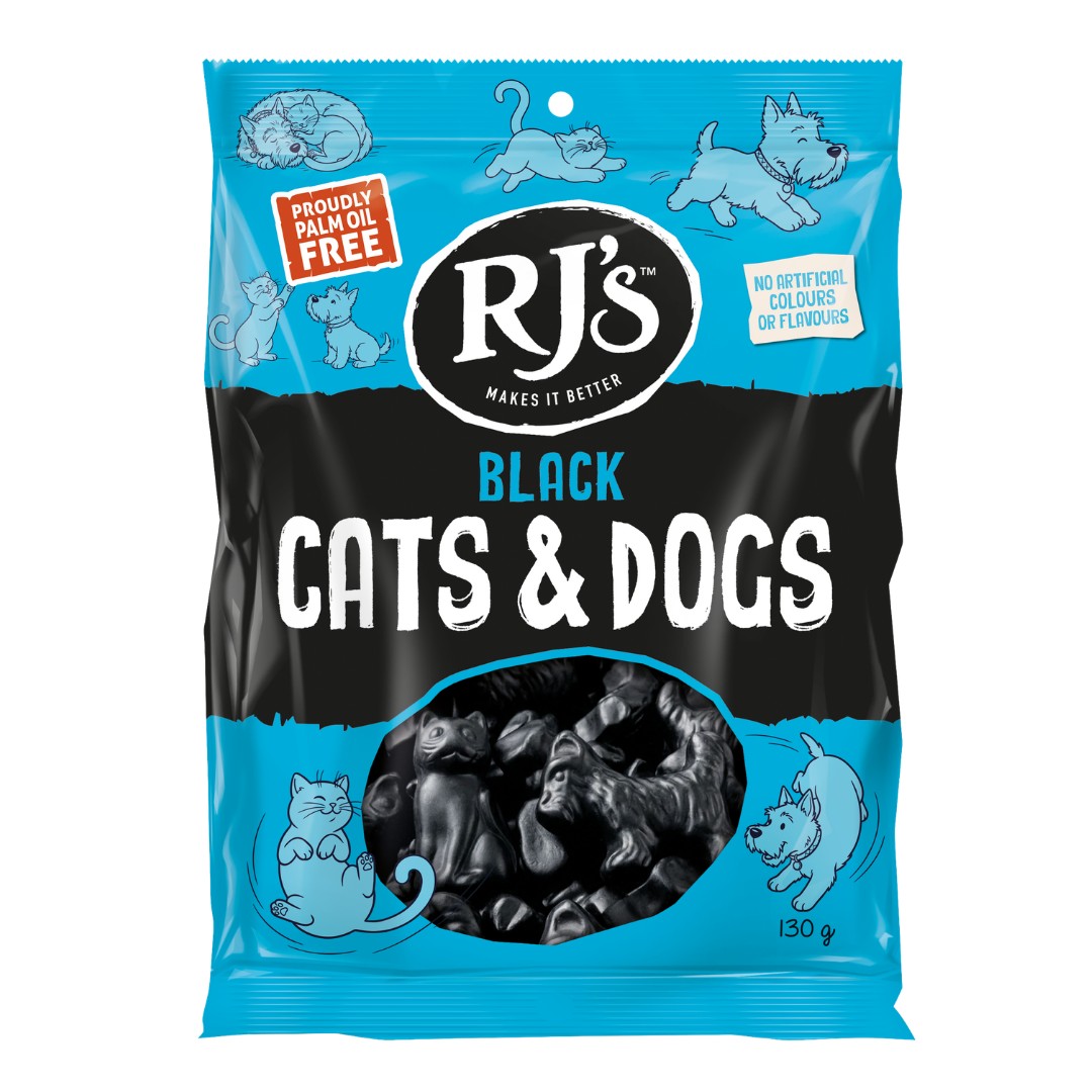 RJ's Black Cats & Dogs 130g