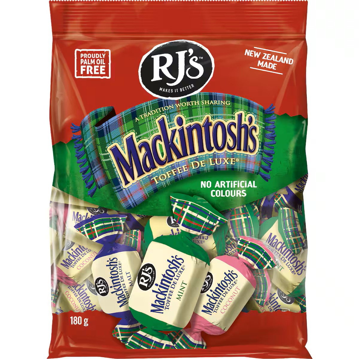 RJ's Mackintosh's Toffee De Luxe 180g