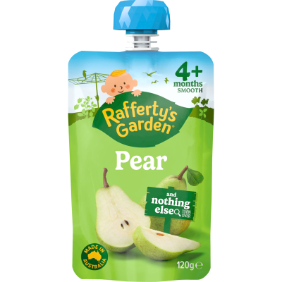 Rafferty's Garden Pear 4+ Months Smooth 120g