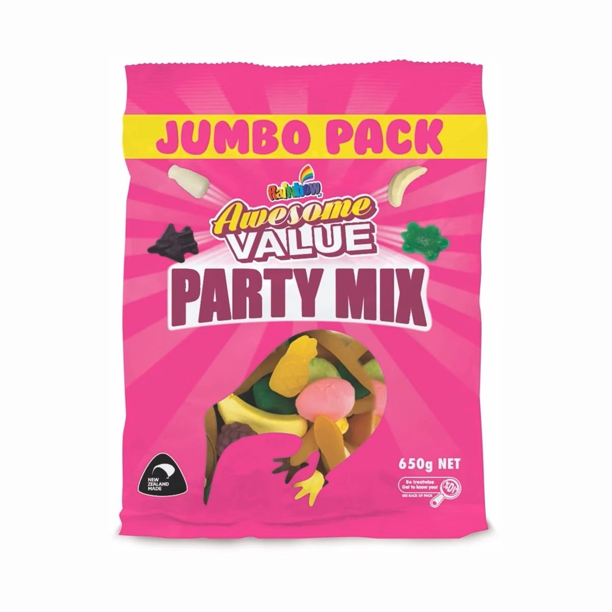Rainbow Awesome Value Party Mix 200g