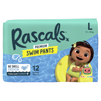 Rascals Premium Swim Pants Large 13-18kg 12pk