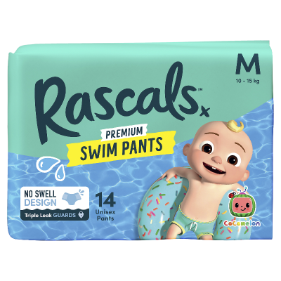 Rascals Premium Swim Pants Medium 10-15kg 14pk