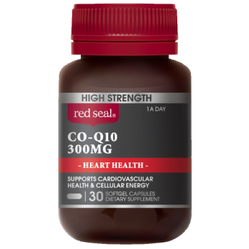 Red Seal Co-Q10 300mg Softgel Capsules 30pk
