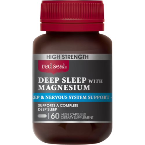 Red Seal Deep Sleep With Magnesium Vege Capsules 60pk