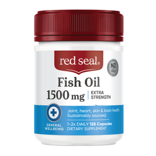 Red Seal Fish Oil 1500mg Capsules 125pk