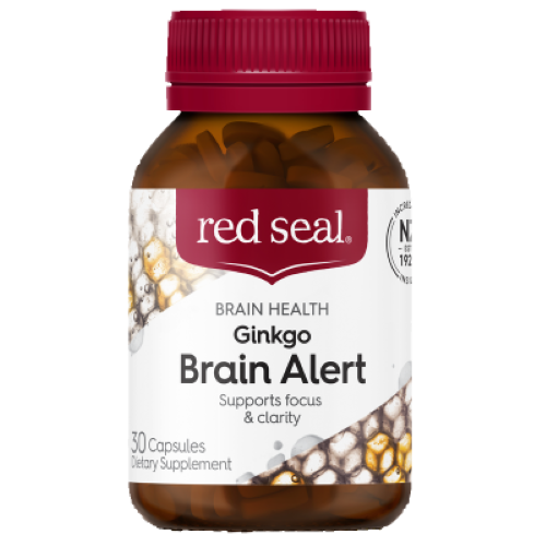 Red Seal Ginkgo Brain Alert Capsules 30pk