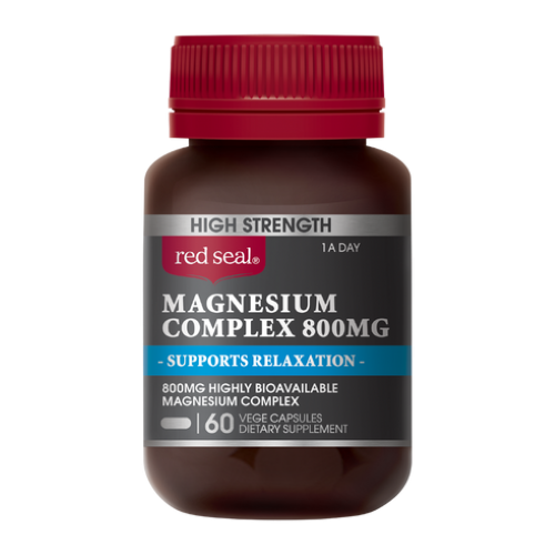 Red Seal High Strength Magnesium Complex 800mg Capsules 60pk