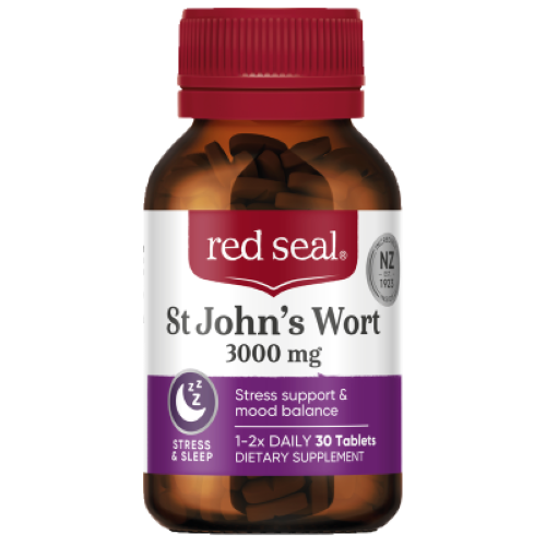 Red Seal St John's Wort 3000mg Tablets 30pk