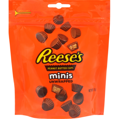 Reese's Peanut Butter Cup Minis Unwrapped 120g