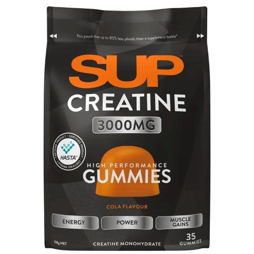 SUP High Performance Creatine 3000mg Cola Flavour Gummies 35pk