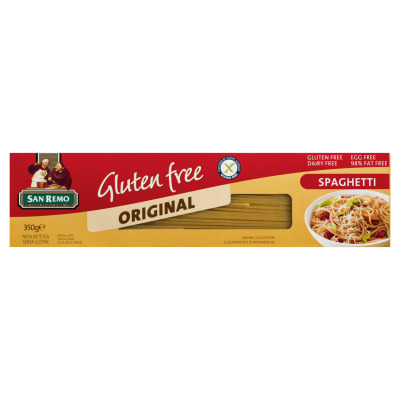 San Remo Gluten Free Original Spaghetti Pasta 350g