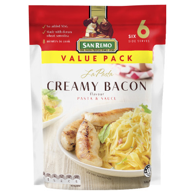 San Remo La Pasta Creamy Bacon 160g