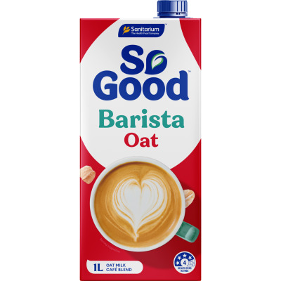 Sanitarium So Good Barista Edition Oat Milk 1l
