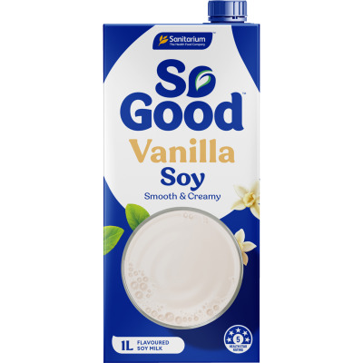 Sanitarium So Good Vanilla Flavoured Soy Milk UHT 1l