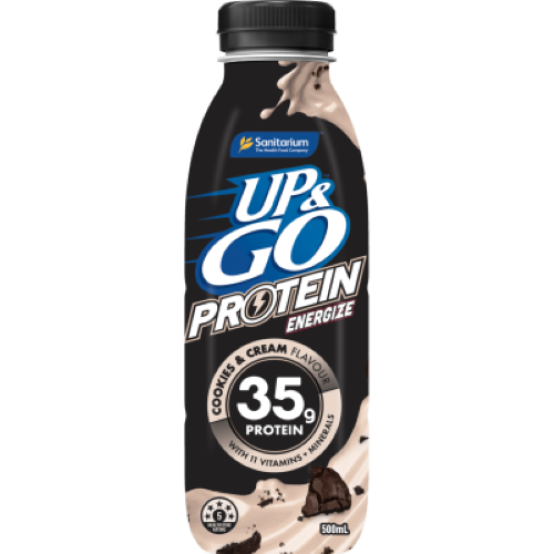Sanitarium Up & Go Cookies & Cream Protein Liquid Breakfast 500ml