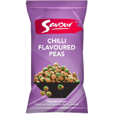 Savour Chilli Peas 100g