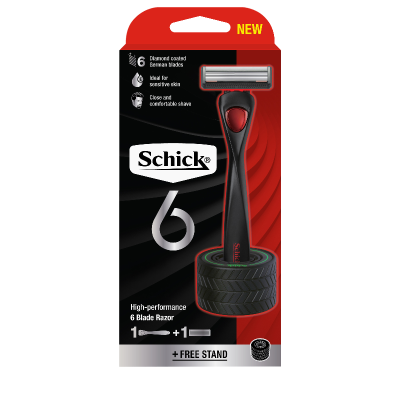 Schick 6 Mens +1 Razor Kit 1pk