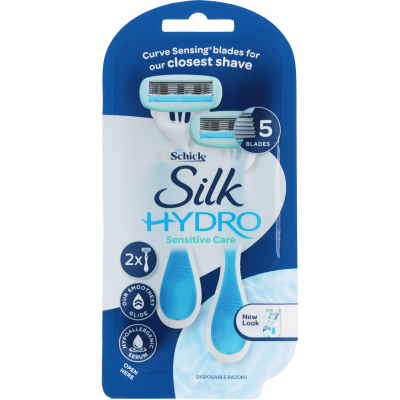 Schick Silk Hydro Sensitive Care Disposable Razor 1ea