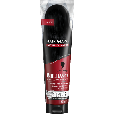Schwarzkopf Brilliance Gloss Black Hair Colour 150ml