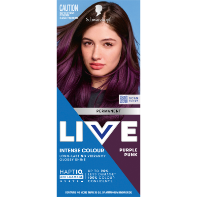 Schwarzkopf Live Purple Punk Permanent Hair Colour 1pk