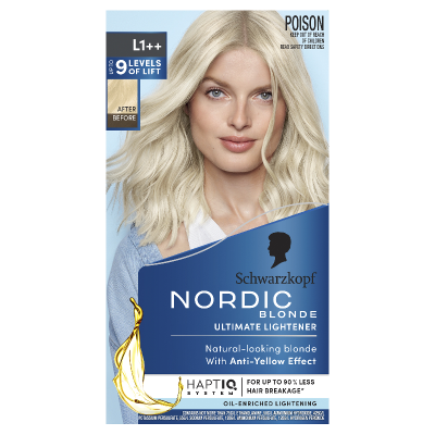 Schwarzkopf Nordic L1++ Blonde Ultimate Lightener Hair Colour 1pk