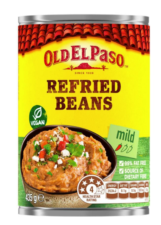 Old El Paso Refried Beans 435g