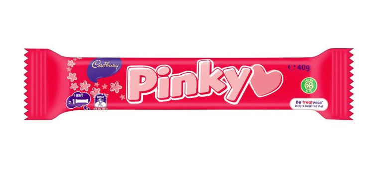 Cadbury Pinky Chocolate Bar 40g