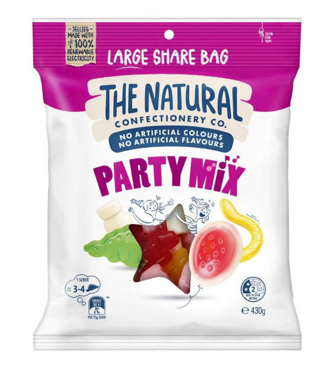 The Natural Confectionery Co. Party Mix 430g