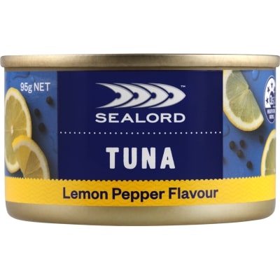 Sealord Lemon Pepper Flavour Tuna 95g