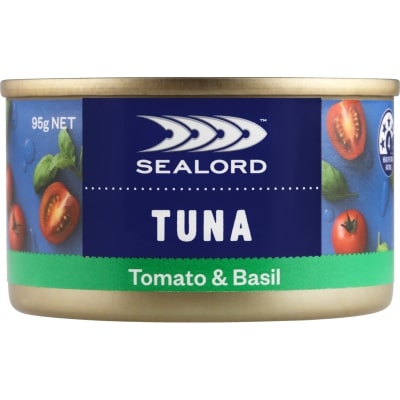 Sealord Tomato & Basil Tuna 95g