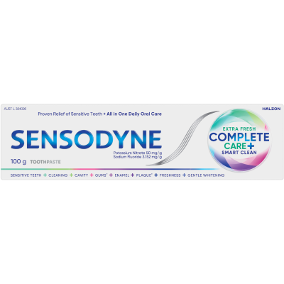 Sensodyne Extra Fresh Complete Care + Smart Clean Toothpaste 100g
