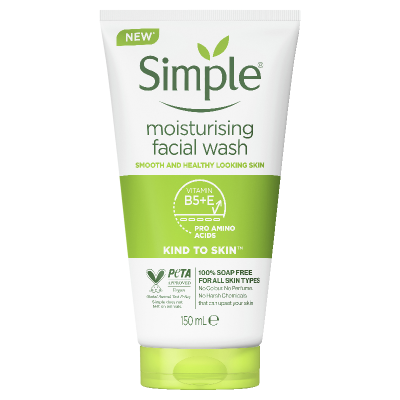 Simple Kind To Skin Moisturising Facial Wash 150ml