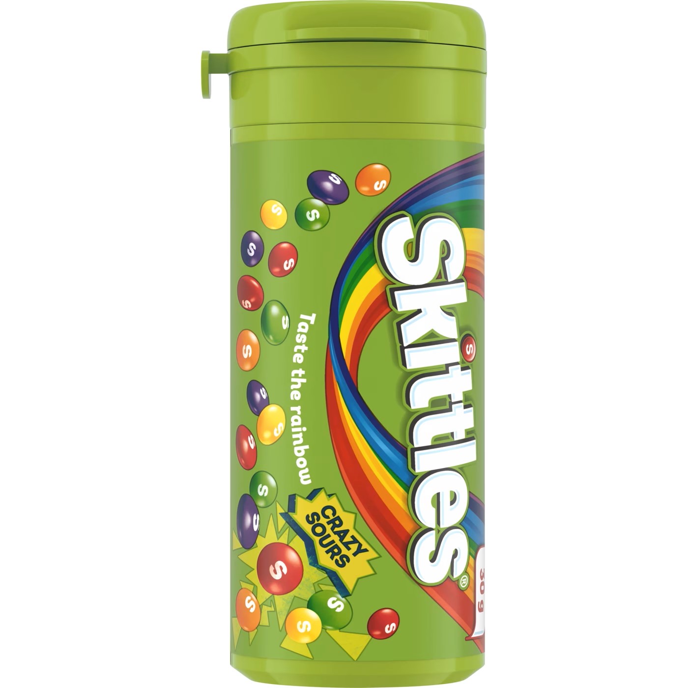 Skittles Crazy Sours Fruit Tubes 30g