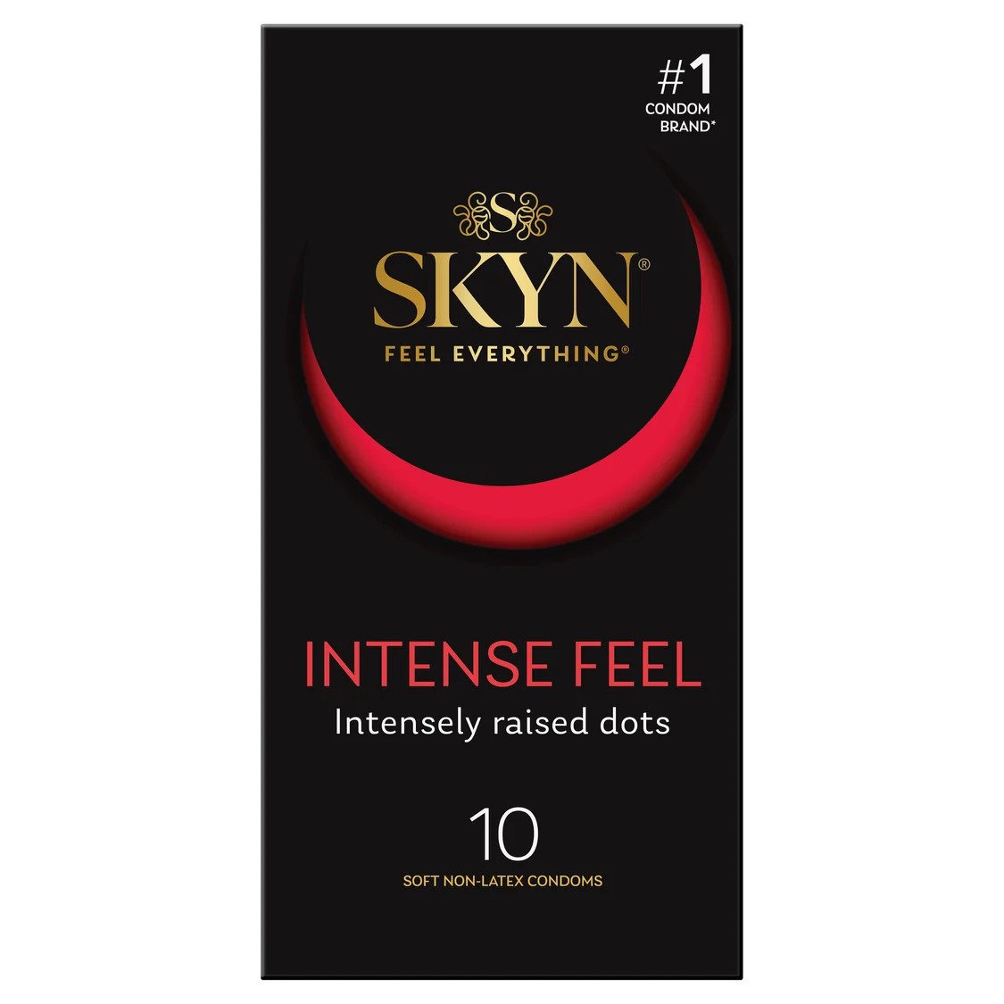 Skyn Intense Feel Soft Non-Latex Condoms 10pk