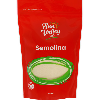 Sun Valley Foods Semolina 600g