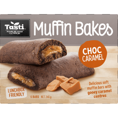 Tasti Choc Caramel Muffin Bakes 6 x 40g
