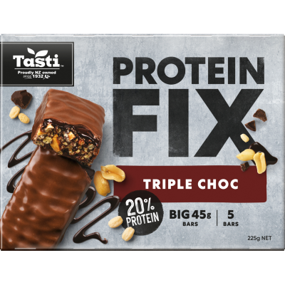 Tasti Protein Fix Triple Chocolate Bars 5 x 45g