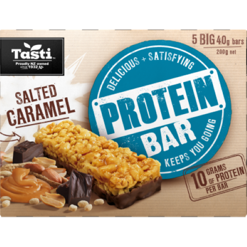 Tasti Salted Caramel Protein Bars 5 x 40g
