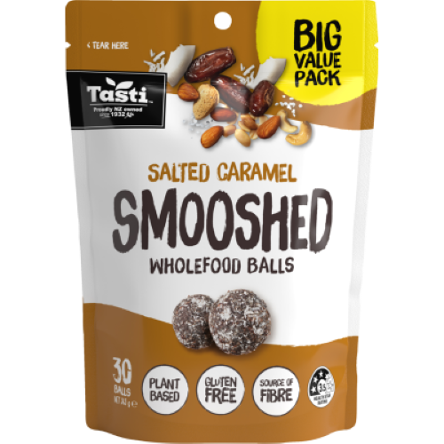 Tasti Salted Caramel Smooshed Wholefood Balls 345g