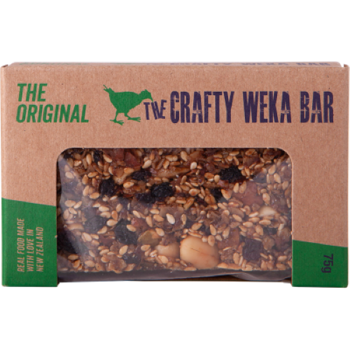 The Crafty Weka Bar Original Muesli Bar 75g