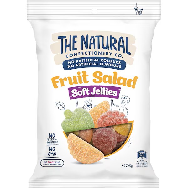The Natural Confectionery Co. Fruit Salad 220g