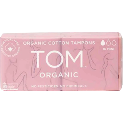 Tom Organic Mini Organic Tampons 16pk